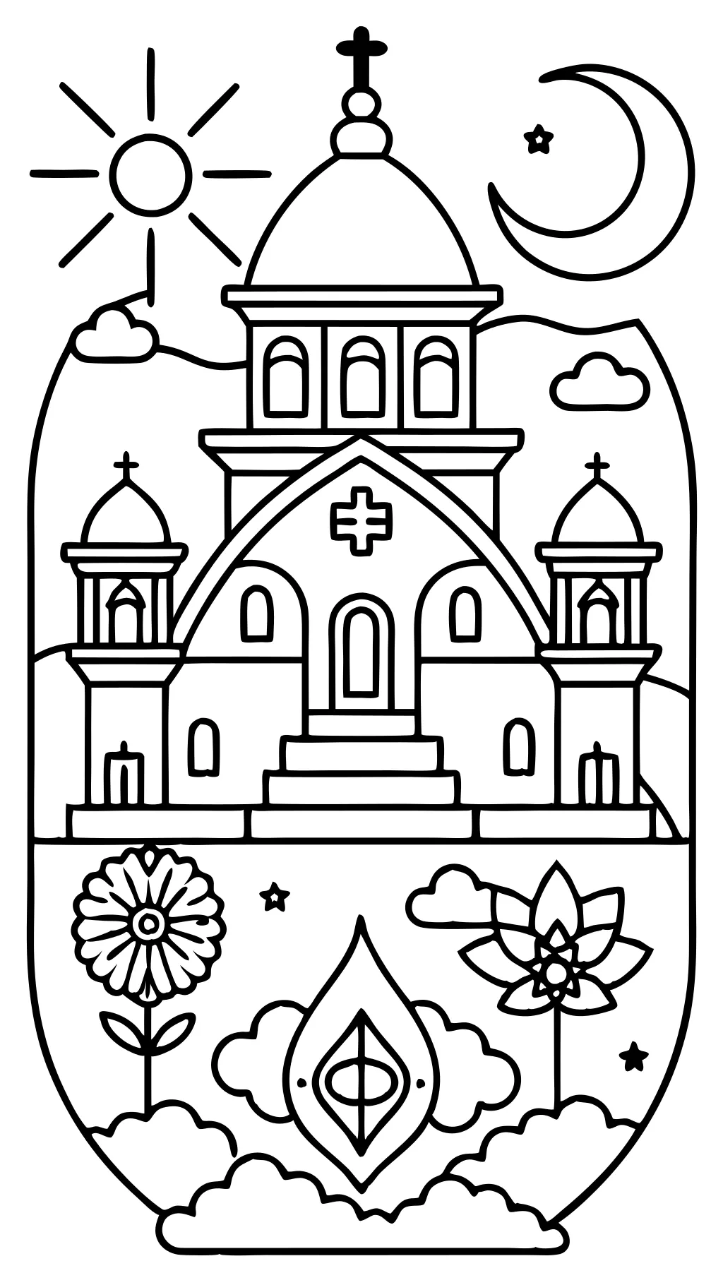 coloring pages religious